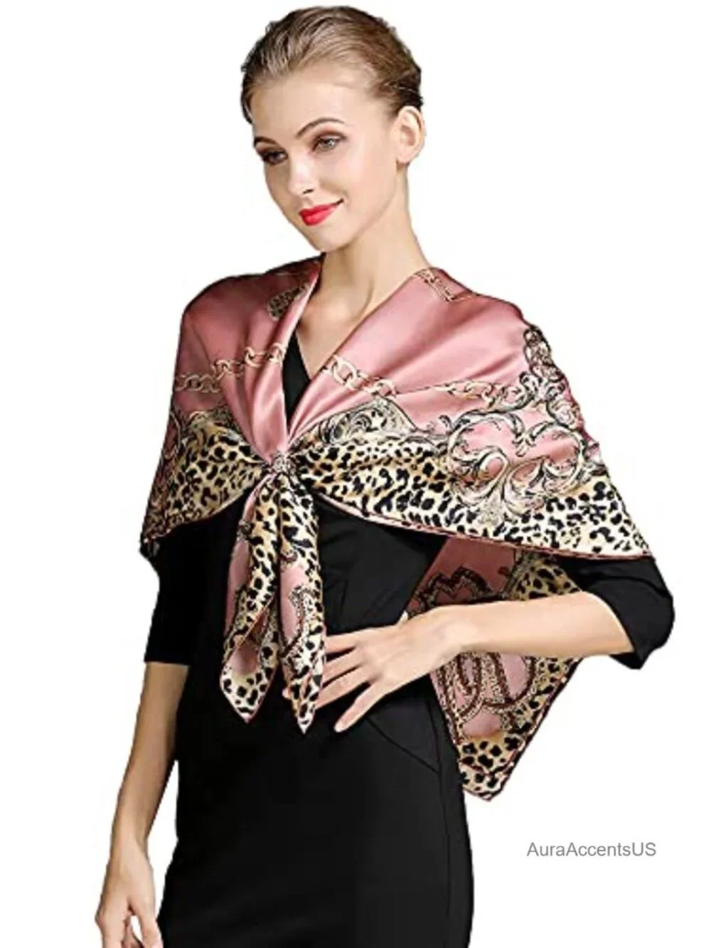 100% Silk Scarf 43